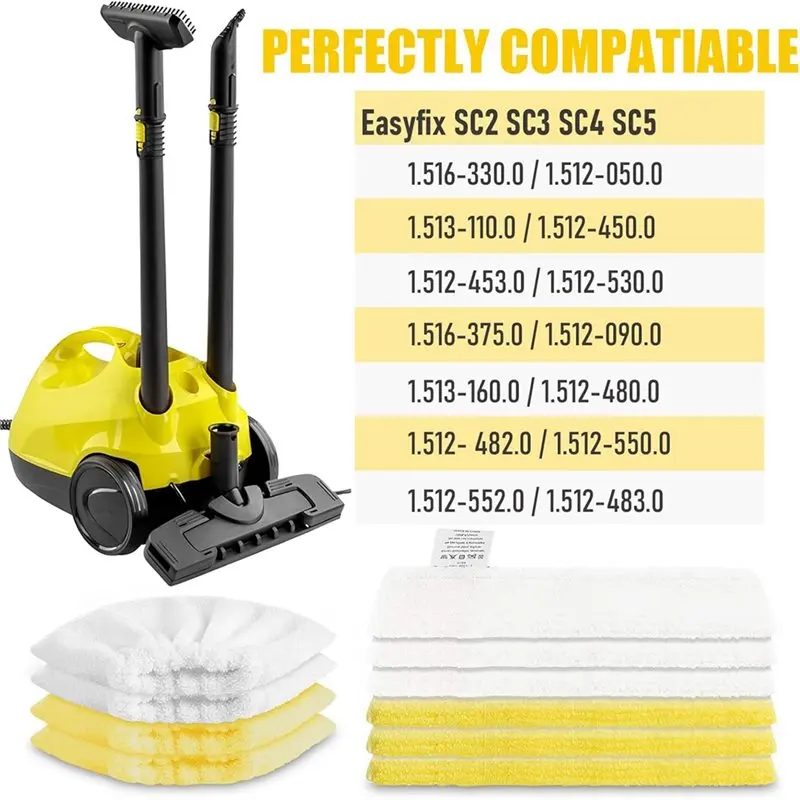 A61I Microfiber Cloths 10PCS For Karcher Easyfix SC2 SC3 SC4 SC5 Steam Cleaner Parts Floor Nozzle Cleaning Covering
A61I Microfiber Cloths 10PCS For Karcher Easyfix SC2 SC3 SC4 SC5 Steam Cleaner Parts Floor Nozzle Cleaning Covering