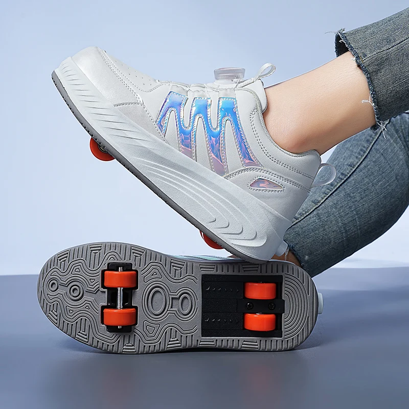 Новые прогулочные туфли для девочек роликовые коньки для мальчиков Поворотная Пряжка четыре колеса могут быть невидимыми роликовые коньки Студенческая роликовая обувь
Новые прогулочные туфли для девочек роликовые коньки для мальчиков Поворотная Пряжка четыре колеса могут быть невидимыми роликовые коньки Студенческая роликовая обувь