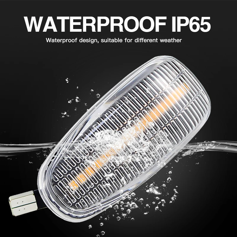 2× for Mercedes-Benz Vito W638 Vaneo W414 Vario W670 Sprinter W901 LED Flowing Side Marker Lights Car Turn Signal Blinker Lamps
2× for Mercedes-Benz Vito W638 Vaneo W414 Vario W670 Sprinter W901 LED Flowing Side Marker Lights Car Turn Signal Blinker Lamps