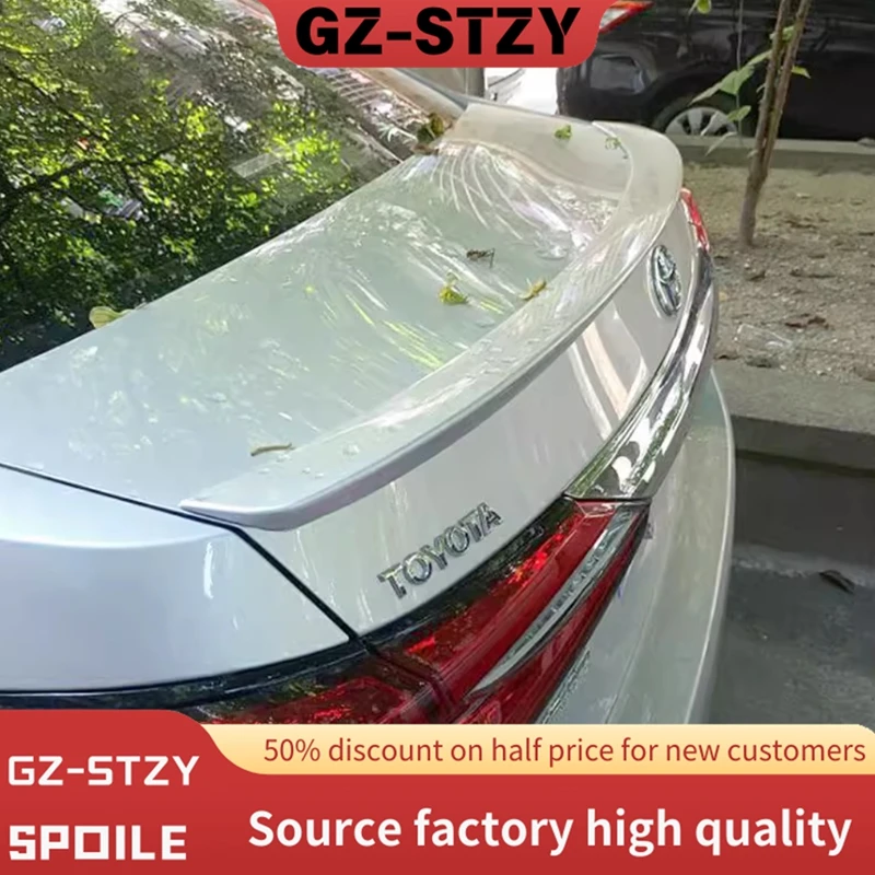 For Toyota Corolla 2014 2015 2016 2017 ABS Plastic Unpainted Primer Tail Trunk Lip Wing Rear Spoiler Decoration
For Toyota Corolla 2014 2015 2016 2017 ABS Plastic Unpainted Primer Tail Trunk Lip Wing Rear Spoiler Decoration