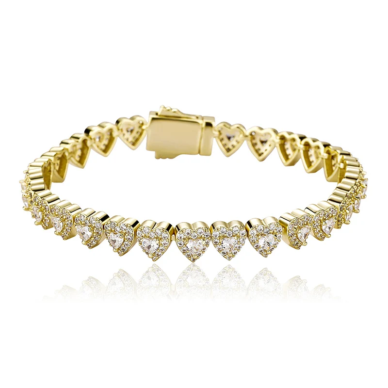 HIP Hop AAA CZ Stone Bling Iced Out Hearts Link Браслеты-цепочки для мужчин и женщин Унисекс Рэпер Ювелирные изделия Прямая доставка
HIP Hop AAA CZ Stone Bling Iced Out Hearts Link Браслеты-цепочки для мужчин и женщин Унисекс Рэпер Ювелирные изделия Прямая доставка