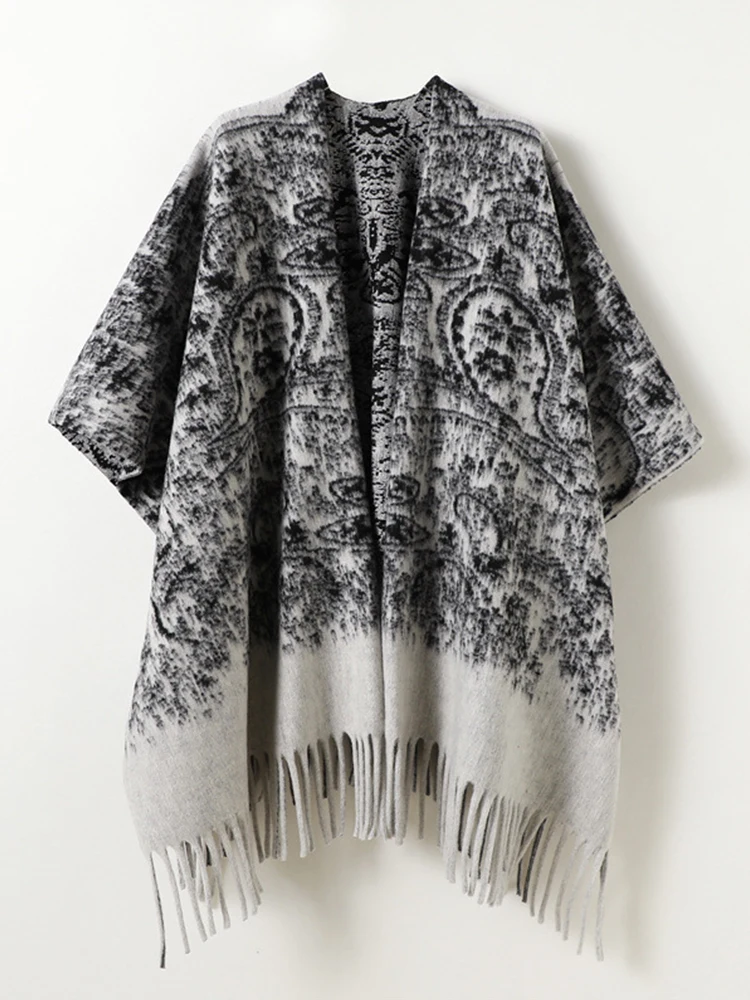 Зимний женский шарф, многослойное пончо, элегантный женский мужской ретро-принт с кисточками, шаль, теплый шарф, Capa Para Mujer, плащ из пашмины, новый
Зимний женский шарф, многослойное пончо, элегантный женский мужской ретро-принт с кисточками, шаль, теплый шарф, Capa Para Mujer, плащ из пашмины, новый