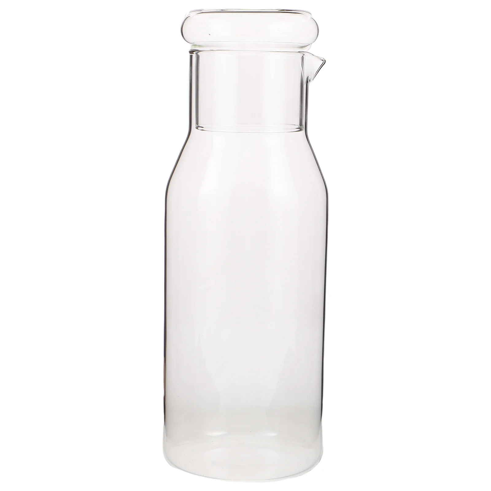 Elegant Glass Pitcher High Temperature Resistant Bedside Carafe Clear Beverage Dispenser Juice Containers Easy Clean Nightstand
Elegant Glass Pitcher High Temperature Resistant Bedside Carafe Clear Beverage Dispenser Juice Containers Easy Clean Nightstand
