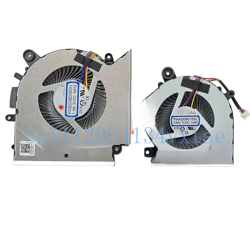 PABD08008SH PAAD06015SL N459 N460 New For GF66 GL66 MS-1581 CPU GPU COOLING FAN DC5V 0.55A 1.0A 0.2
PABD08008SH PAAD06015SL N459 N460 New For GF66 GL66 MS-1581 CPU GPU COOLING FAN DC5V 0.55A 1.0A 0.2