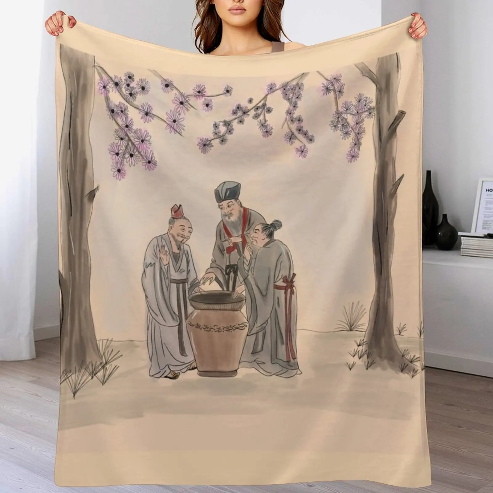 Three Vinegar Tasters Throw Blanket Baby Personalized Gift Cute Bed Fashionable Blankets
Three Vinegar Tasters Throw Blanket Baby Personalized Gift Cute Bed Fashionable Blankets