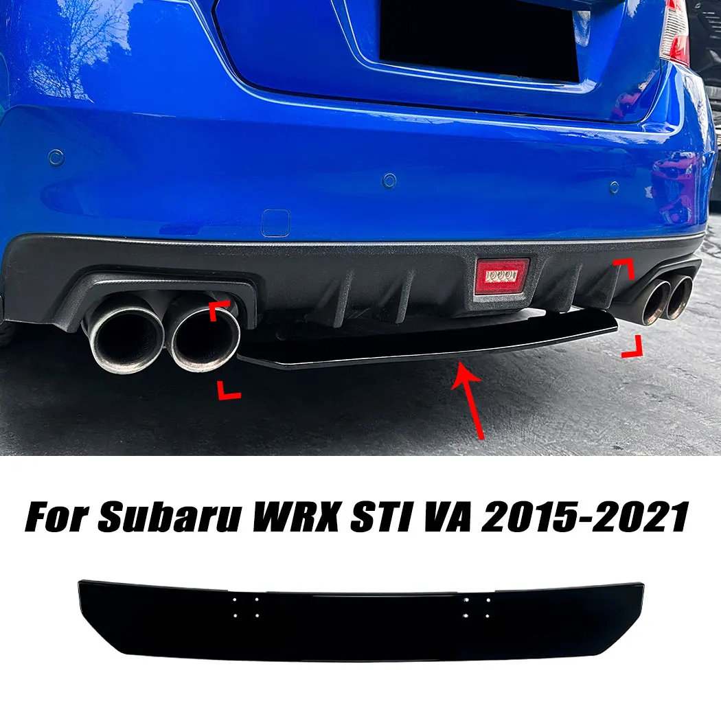 Для Subaru WRX STI VA 2015-2021 автомобильный задний бампер, задний спойлер, внешняя защита, стильное украшение, высокое качество, АБС-пластик, глянцевый черный
Для Subaru WRX STI VA 2015-2021 автомобильный задний бампер, задний спойлер, внешняя защита, стильное украшение, высокое качество, АБС-пластик, глянцевый черный