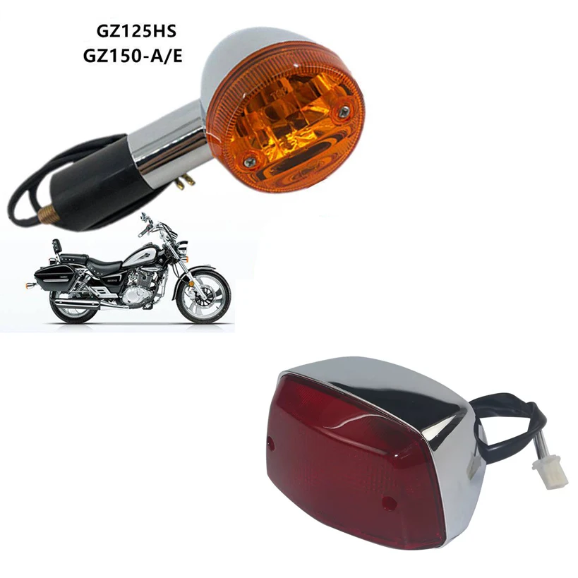 Motorcycle Tail Lamp Turning Lights for Suzuki Haojue Qingqi Jingcheng GZ125HS GZ150-A-E HJ150 Chopper150 Rear Brake Stop Light
Motorcycle Tail Lamp Turning Lights for Suzuki Haojue Qingqi Jingcheng GZ125HS GZ150-A-E HJ150 Chopper150 Rear Brake Stop Light