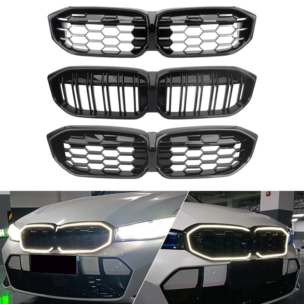 Front Bumper Grille With Led Front Grille For Bmw 3 Series G20 G21 G28 Facelift(Lci Only) 2023-2024 2023-2024 Abs Black Grille
Front Bumper Grille With Led Front Grille For Bmw 3 Series G20 G21 G28 Facelift(Lci Only) 2023-2024 2023-2024 Abs Black Grille