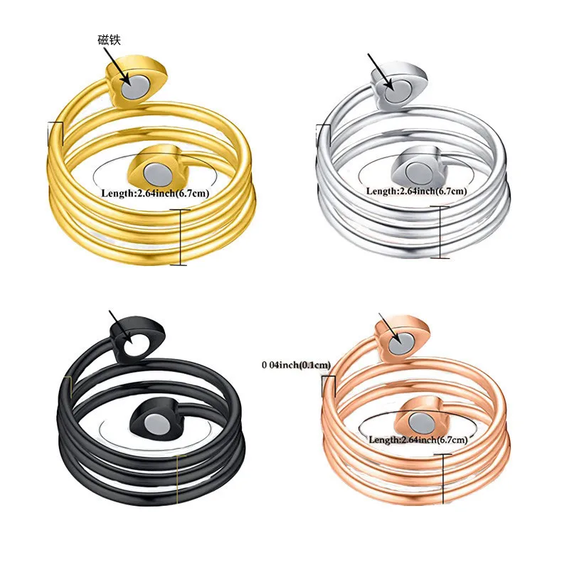 New love inlaid magnetic material boutique high-end functional adjustable size spring ring accessories
New love inlaid magnetic material boutique high-end functional adjustable size spring ring accessories