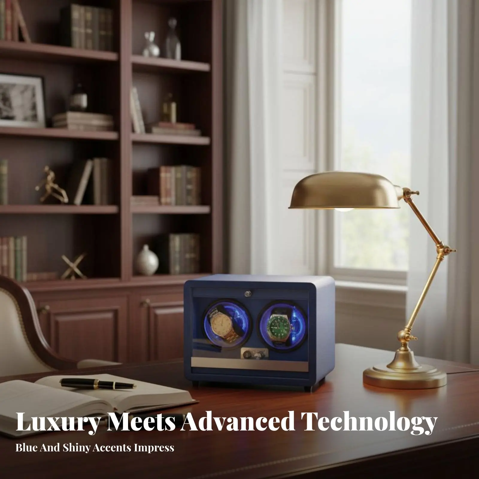 Automatic Watch Winder Accessible-Lid Auto-Stop Mechanical Watch Winder Timepiece Accessory Multiple Rotation Modes Quiet Engine
Automatic Watch Winder Accessible-Lid Auto-Stop Mechanical Watch Winder Timepiece Accessory Multiple Rotation Modes Quiet Engine