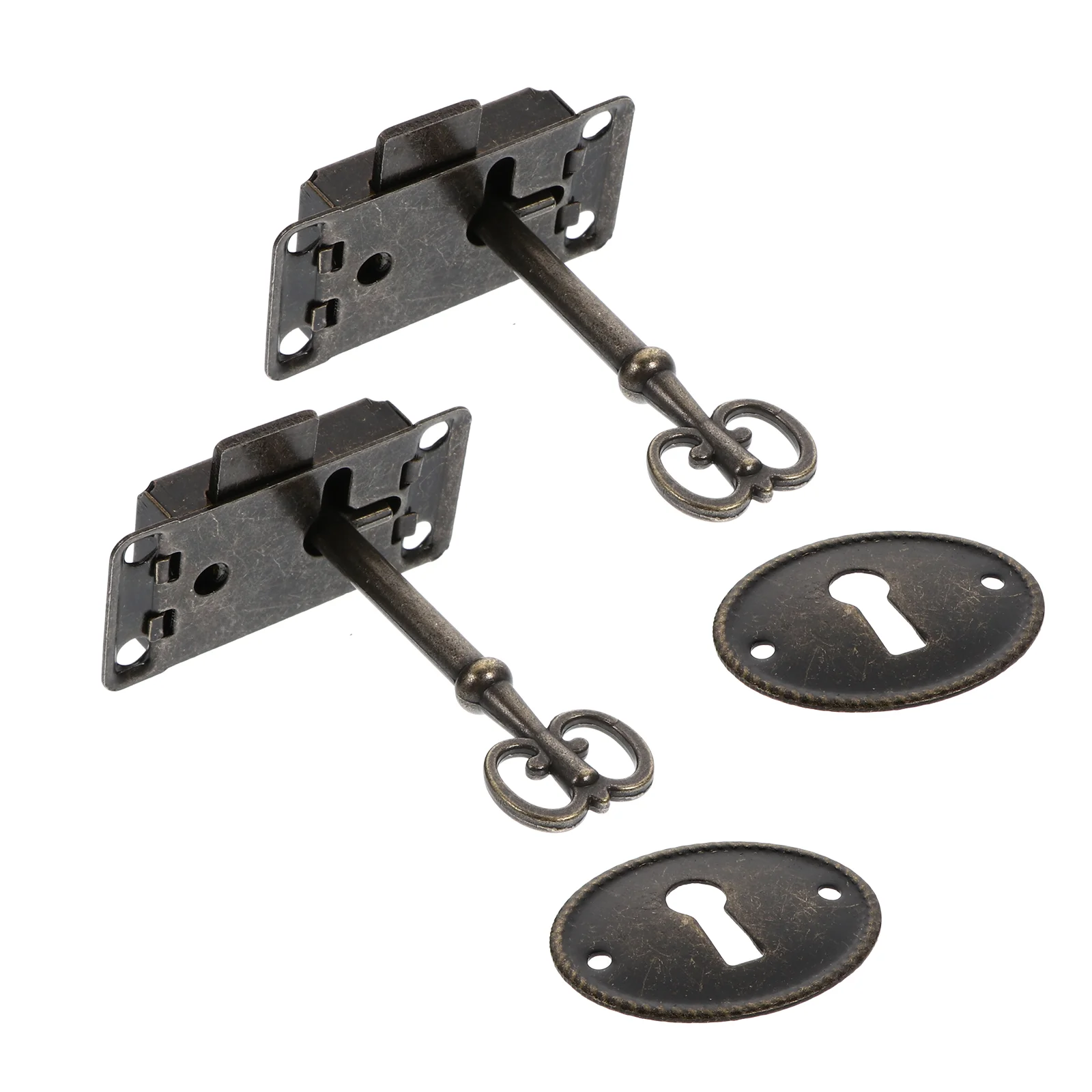 2 Pcs Furniture Lock Retro Decor Locks Style Decorative Case Portable Cabinet DIY Zinc Alloy Accessory
2 Pcs Furniture Lock Retro Decor Locks Style Decorative Case Portable Cabinet DIY Zinc Alloy Accessory