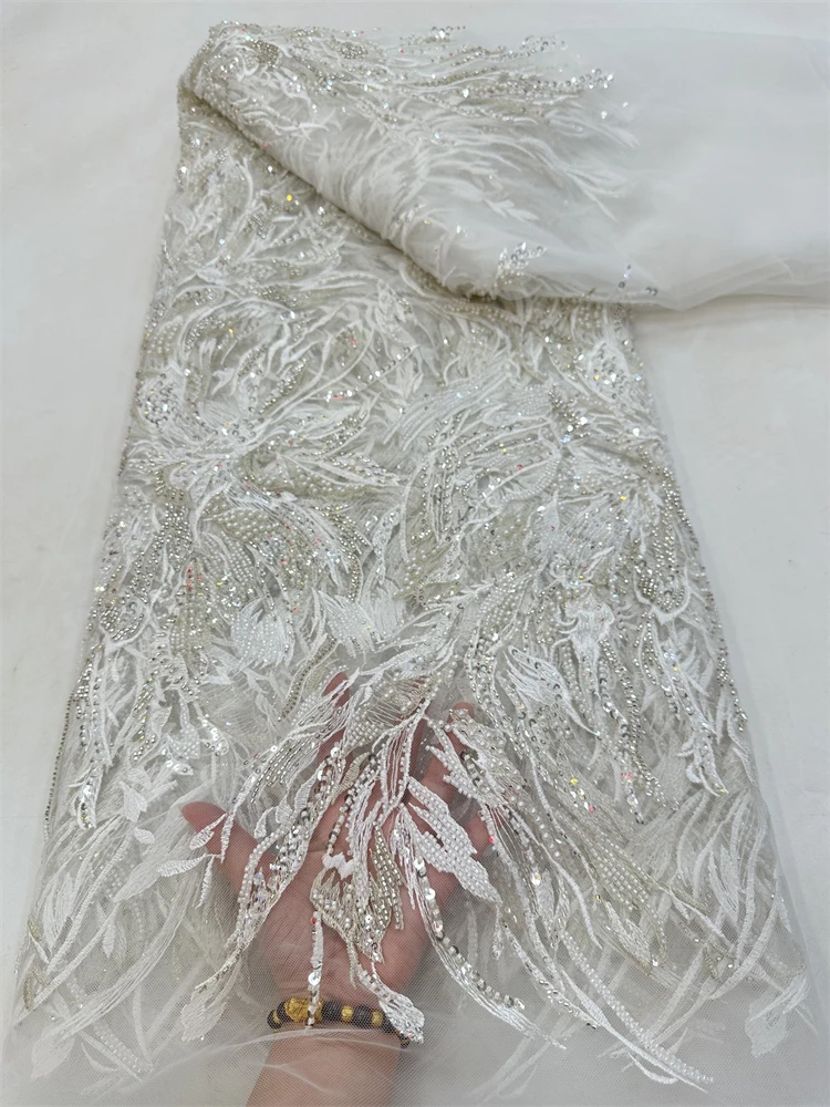 luxury African Handmade Beaded Lace Fabric 2024 High Quality French Embroidery Nigeria Net Lace Fabrics For Sewing Rf
luxury African Handmade Beaded Lace Fabric 2024 High Quality French Embroidery Nigeria Net Lace Fabrics For Sewing Rf