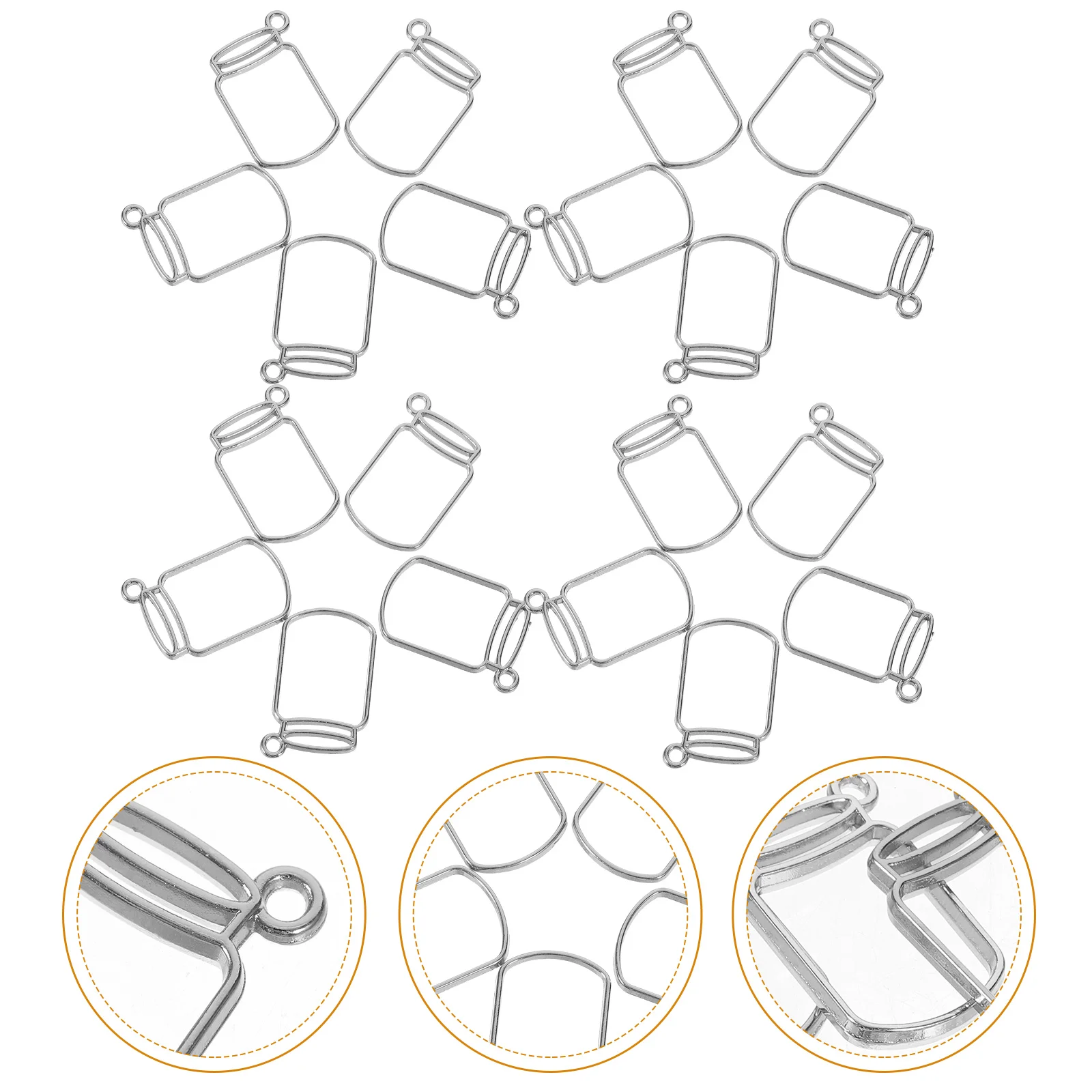 50pcs Metal Border Jewelry Accessories Bezel Open Bezels For Necklace Making Diy Resin Charms Photo Frame Pendant Craft
50pcs Metal Border Jewelry Accessories Bezel Open Bezels For Necklace Making Diy Resin Charms Photo Frame Pendant Craft