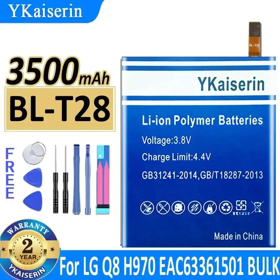 Долговечный аккумулятор для мобильного телефона 3500 мАч для LG Q8 H970 EAC63361501 Bulk BL-T28 Премиум замена
Долговечный аккумулятор для мобильного телефона 3500 мАч для LG Q8 H970 EAC63361501 Bulk BL-T28 Премиум замена
