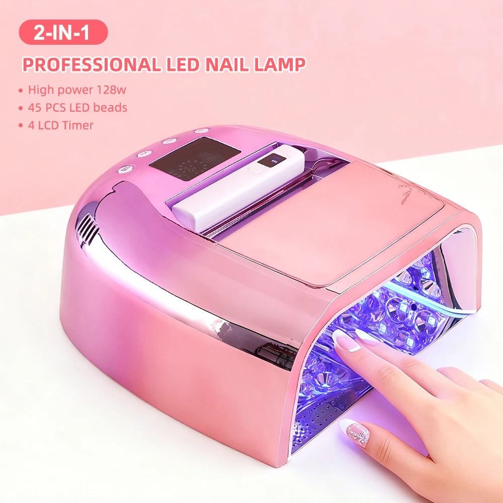 Новая портативная мини-лампа для гель-лака 2-в-1 с УФ/LED-подсветкой, 128 Вт, перезаряжаемая, с возможностью нанесения логотипа
Новая портативная мини-лампа для гель-лака 2-в-1 с УФ/LED-подсветкой, 128 Вт, перезаряжаемая, с возможностью нанесения логотипа