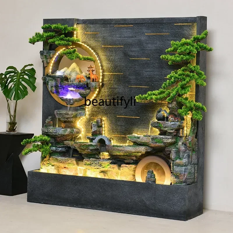 SS 7304new style cqy Large Water Curtain Wall Fountain Waterscape Rockery Floor Ornaments Courtyard Garden Fish Pond
SS 7304new style cqy Large Water Curtain Wall Fountain Waterscape Rockery Floor Ornaments Courtyard Garden Fish Pond