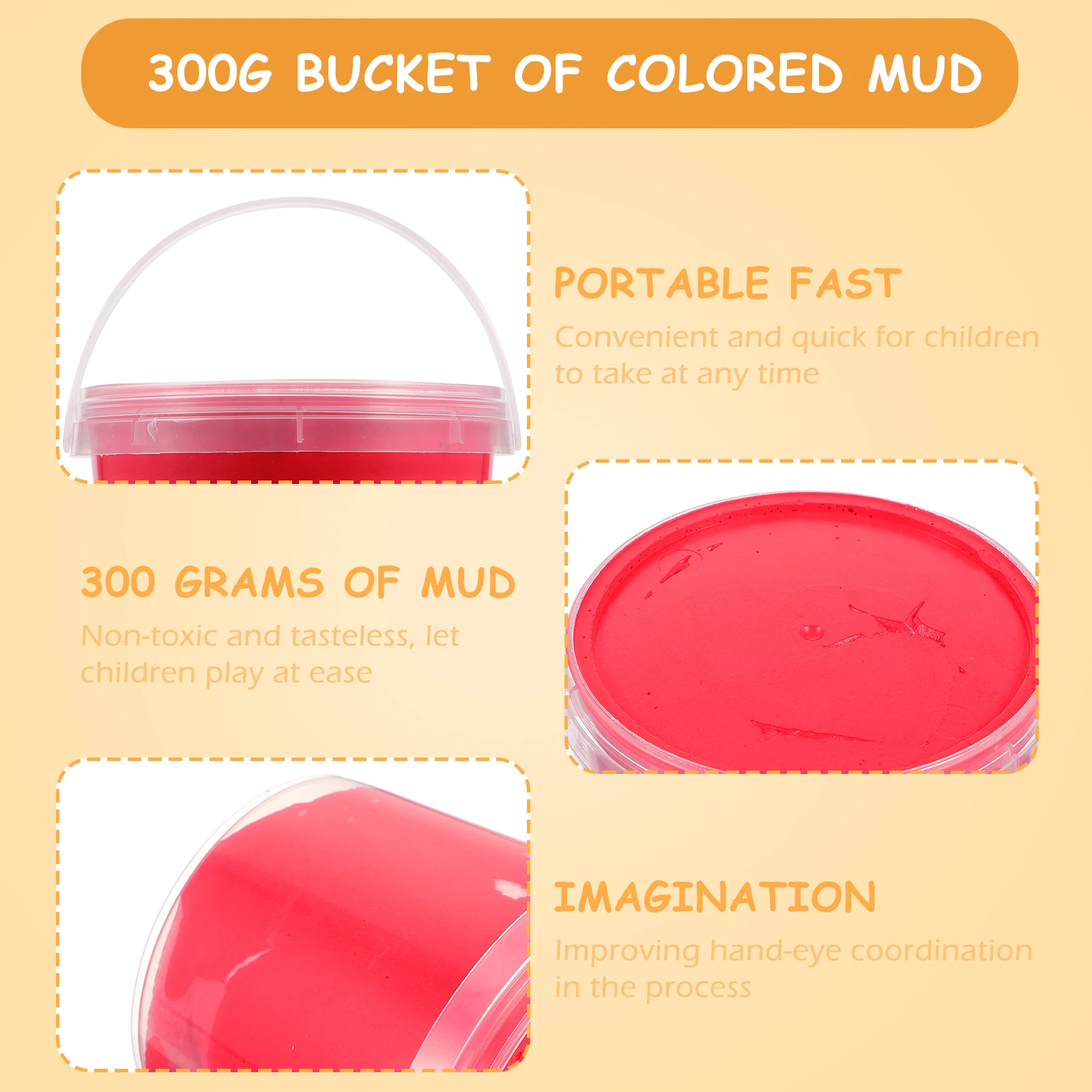 2 Pcs Ultra Light Clay DIY Kit Space Good Children Educational Plaything Mud Color
2 Pcs Ultra Light Clay DIY Kit Space Good Children Educational Plaything Mud Color