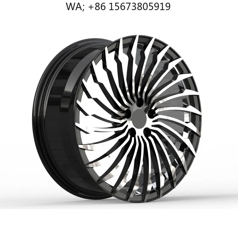 for Rimpower 20 21 22 23 24 Inch Black Machined Face 5x108 One Piece Wheels Forged Fit Luxury high-end customization
for Rimpower 20 21 22 23 24 Inch Black Machined Face 5x108 One Piece Wheels Forged Fit Luxury high-end customization