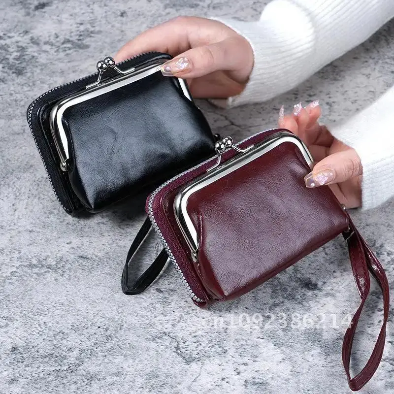Purse Women's Purse Small Buckle Zipper Clip Wallets Bag Holderss Card Bag Wholesale Clutch
Purse Women's Purse Small Buckle Zipper Clip Wallets Bag Holderss Card Bag Wholesale Clutch