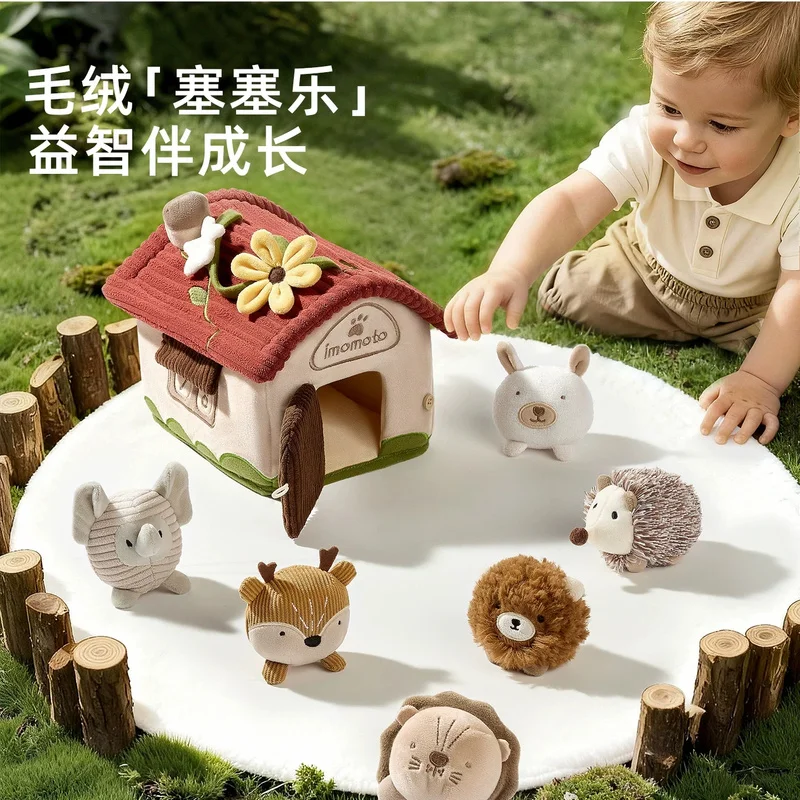 Imomoto Plush Animal House Plush Can Chew Educational Early Education Enlightenment Companion Appease Development Doll Gift
Imomoto Plush Animal House Plush Can Chew Educational Early Education Enlightenment Companion Appease Development Doll Gift