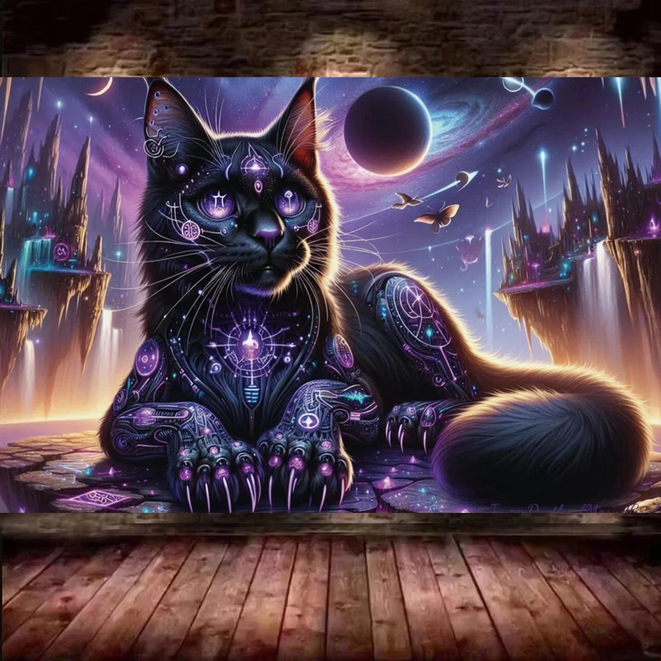 DIY Vibrant Colors Celestial Cat Full Square Round Diamond Painting For adults beginners Embroidery Cross Stitch Kits New 2025
DIY Vibrant Colors Celestial Cat Full Square Round Diamond Painting For adults beginners Embroidery Cross Stitch Kits New 2025