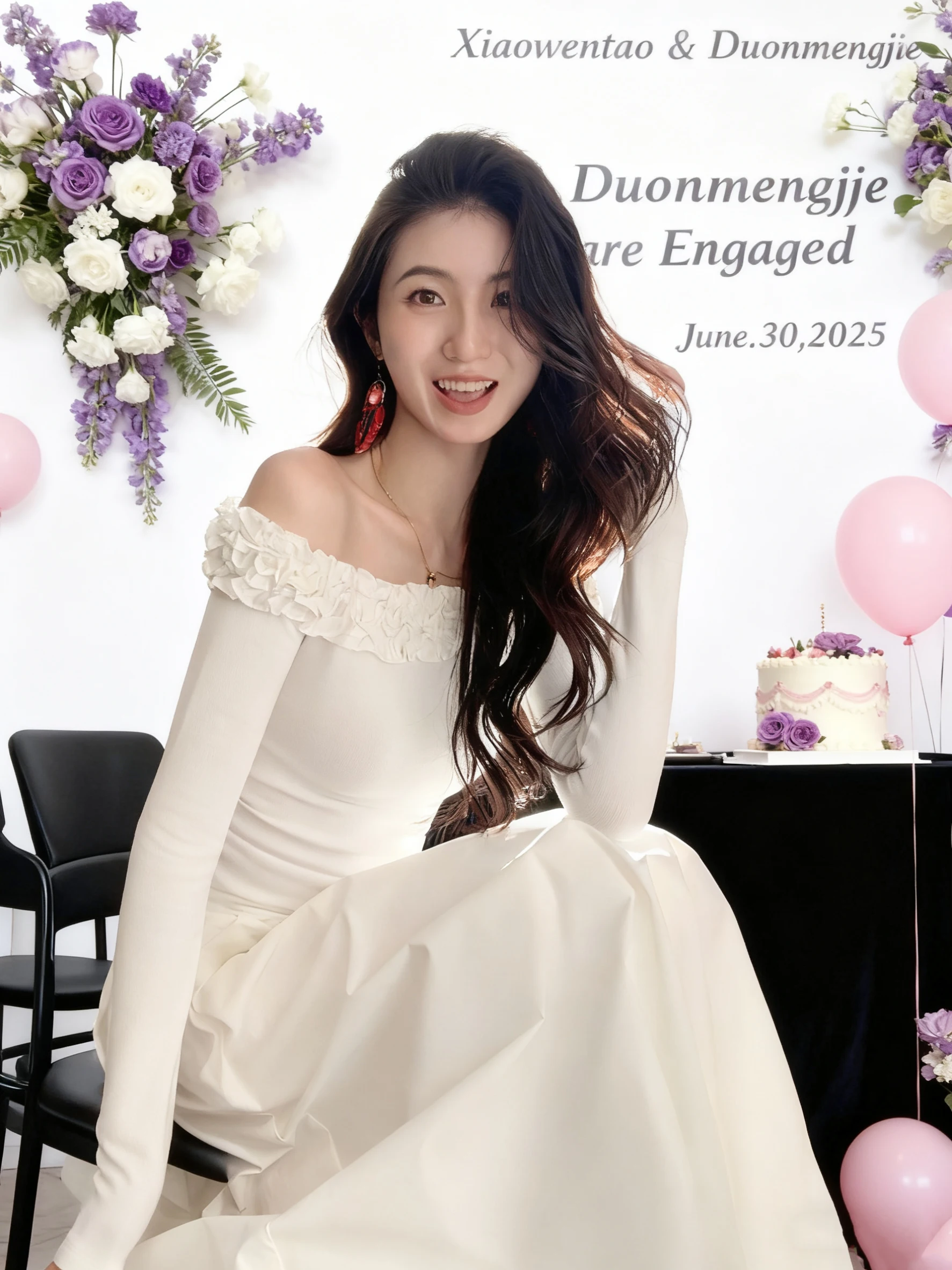 Long Sve One oulder Dr Wedding Dr Registration Ceremony Dr Sweet Sle High Waist Polyester Fiber Long Gown
Long Sve One oulder Dr Wedding Dr Registration Ceremony Dr Sweet Sle High Waist Polyester Fiber Long Gown