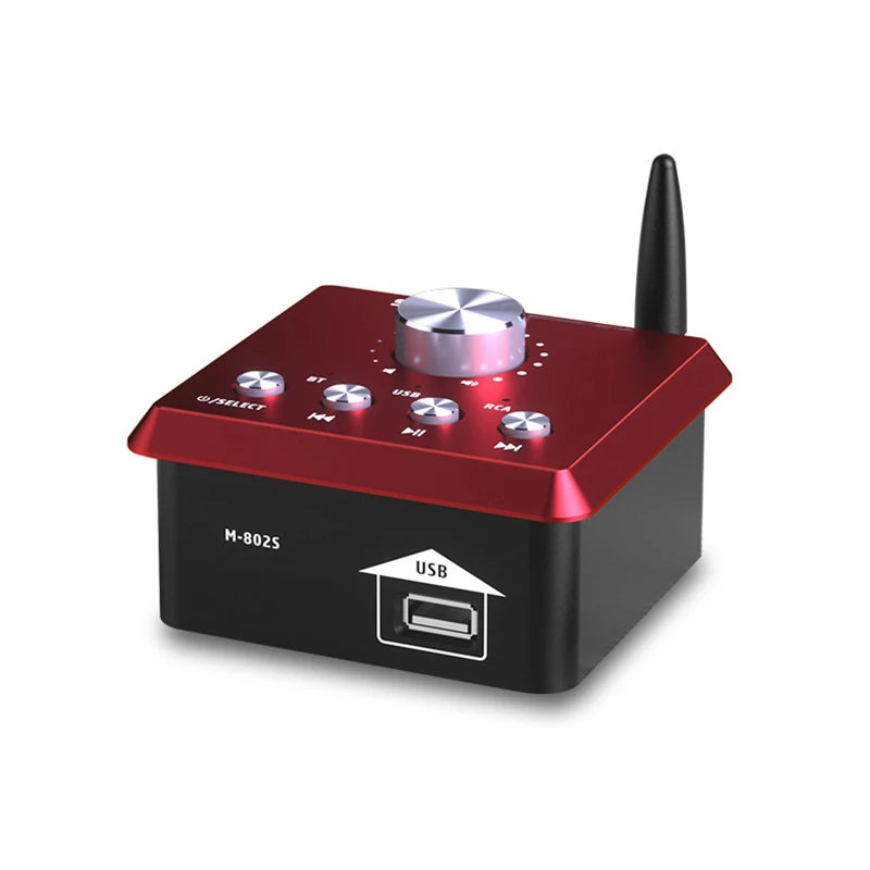 Multifunctional Home Audio Fever-grade Small Bluetooth High-power Digital Hifi Mini Amplifier
Multifunctional Home Audio Fever-grade Small Bluetooth High-power Digital Hifi Mini Amplifier