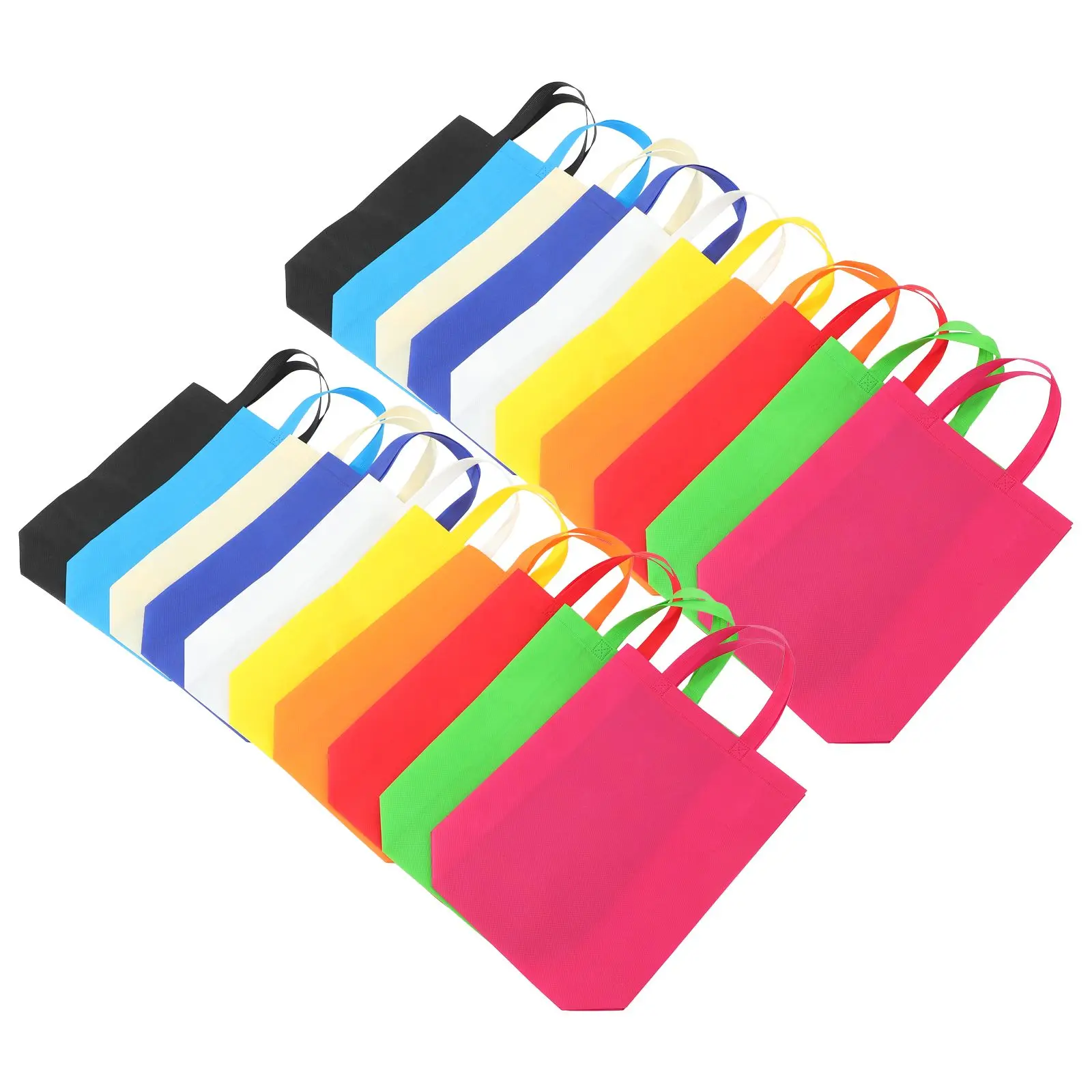 30 Pcs Non Woven Tote Bag Unique Handbag Portable Shopping Bags Travel Foldable Non-woven Fabrics Storage Home Gift
30 Pcs Non Woven Tote Bag Unique Handbag Portable Shopping Bags Travel Foldable Non-woven Fabrics Storage Home Gift