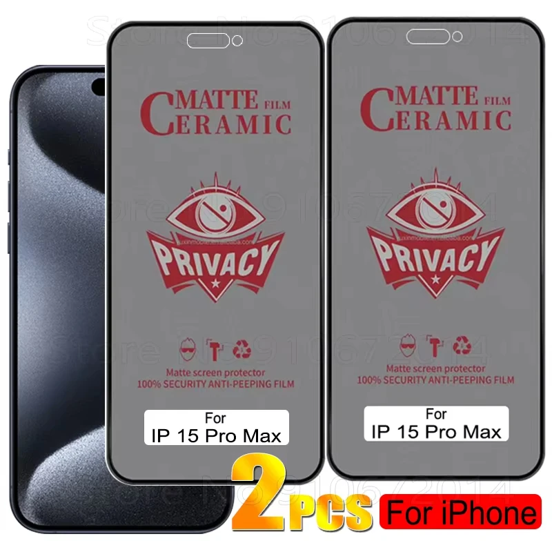 1-2PCS Matte Ceramic Privacy Screen Protector For Xiaomi Redmi Note 13 Pro 12 11 10 9 8 13C Mi 11T Poco M6 M5 X5 X6 X3 NFC F3 F5
1-2PCS Matte Ceramic Privacy Screen Protector For Xiaomi Redmi Note 13 Pro 12 11 10 9 8 13C Mi 11T Poco M6 M5 X5 X6 X3 NFC F3 F5