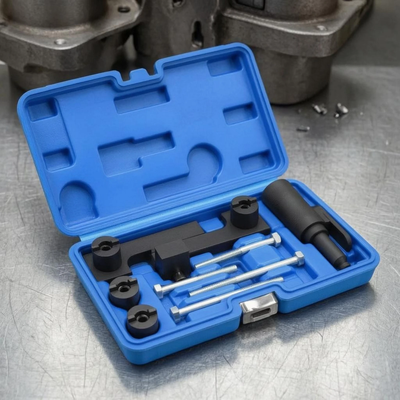 Swedish Automotive Timing Tool Kit Hard Plastic Timing Fixture Set Camshaft Alignment Tool Black Latch Auto Repair High Quality
Swedish Automotive Timing Tool Kit Hard Plastic Timing Fixture Set Camshaft Alignment Tool Black Latch Auto Repair High Quality