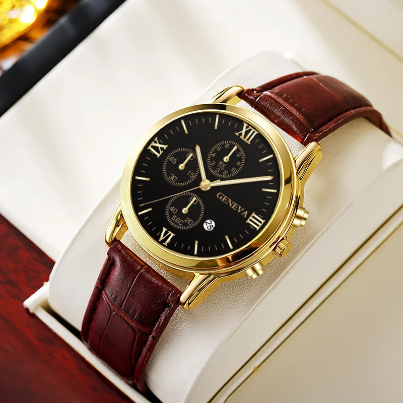 Simple Fashion Men's Pu Leather Strap Quartz Wristwatch Leisure Watches Masculino Relogio Male Clock Out-door Reloj Hombre
Simple Fashion Men's Pu Leather Strap Quartz Wristwatch Leisure Watches Masculino Relogio Male Clock Out-door Reloj Hombre