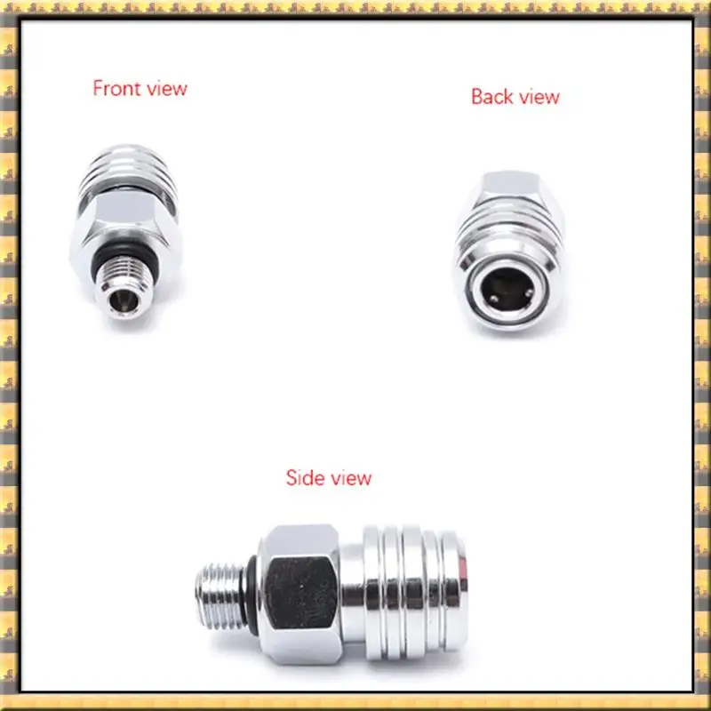 AA79 New Scuba Diving BCD Standard Male BCD Connector To 3/8-24 Low Voltage Thread Connector Scuba Diving Connector
AA79 New Scuba Diving BCD Standard Male BCD Connector To 3/8-24 Low Voltage Thread Connector Scuba Diving Connector