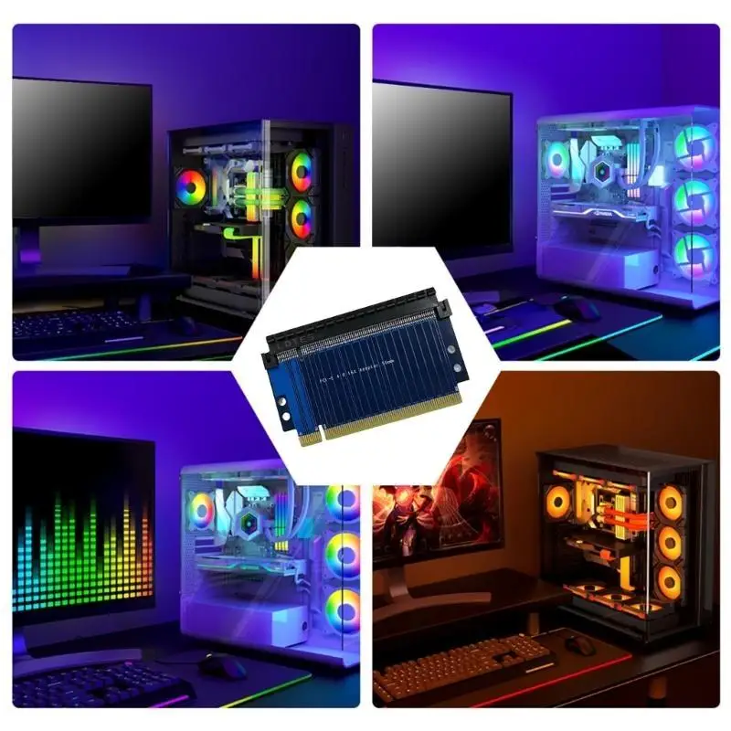 652F PCIE4.0 Risers Card Gen4 16GT/s PCIE4.0 16X Steering Card Height 3.0-5.0cm Development Accessories
652F PCIE4.0 Risers Card Gen4 16GT/s PCIE4.0 16X Steering Card Height 3.0-5.0cm Development Accessories