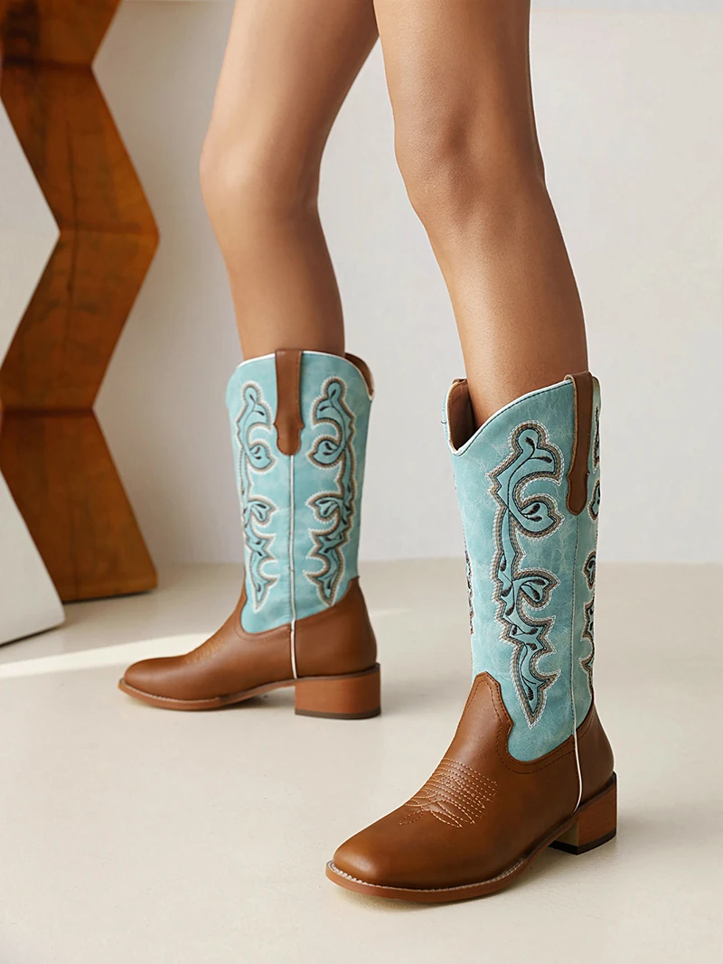 Винтажные полосатые ботинки с вышивкой, национальные сапоги в стиле вестерн с цветными блоками, короткие женские сапоги до середины икры без шнуровки с плюшевой подкладкой
Винтажные полосатые ботинки с вышивкой, национальные сапоги в стиле вестерн с цветными блоками, короткие женские сапоги до середины икры без шнуровки с плюшевой подкладкой