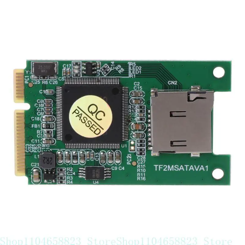 mSATA Adapter Micro TF Card to Mini PCI-E mSATA SSD Drive Adapter Converter Flash Drive External Hard Drive
mSATA Adapter Micro TF Card to Mini PCI-E mSATA SSD Drive Adapter Converter Flash Drive External Hard Drive