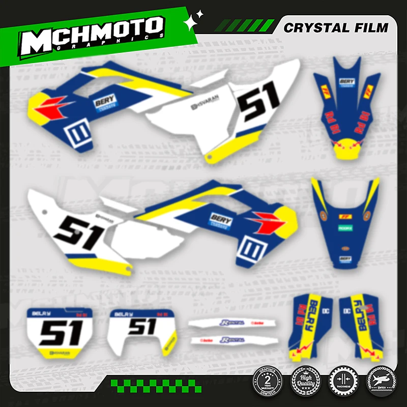 MCHMFG Nieuwe Grafische Decals Sticker Kit для Husqvarna TE FE 150 200 250 300 350 400 450 2024 2025 2026 TC FC 2023-25 005
MCHMFG Nieuwe Grafische Decals Sticker Kit для Husqvarna TE FE 150 200 250 300 350 400 450 2024 2025 2026 TC FC 2023-25 005