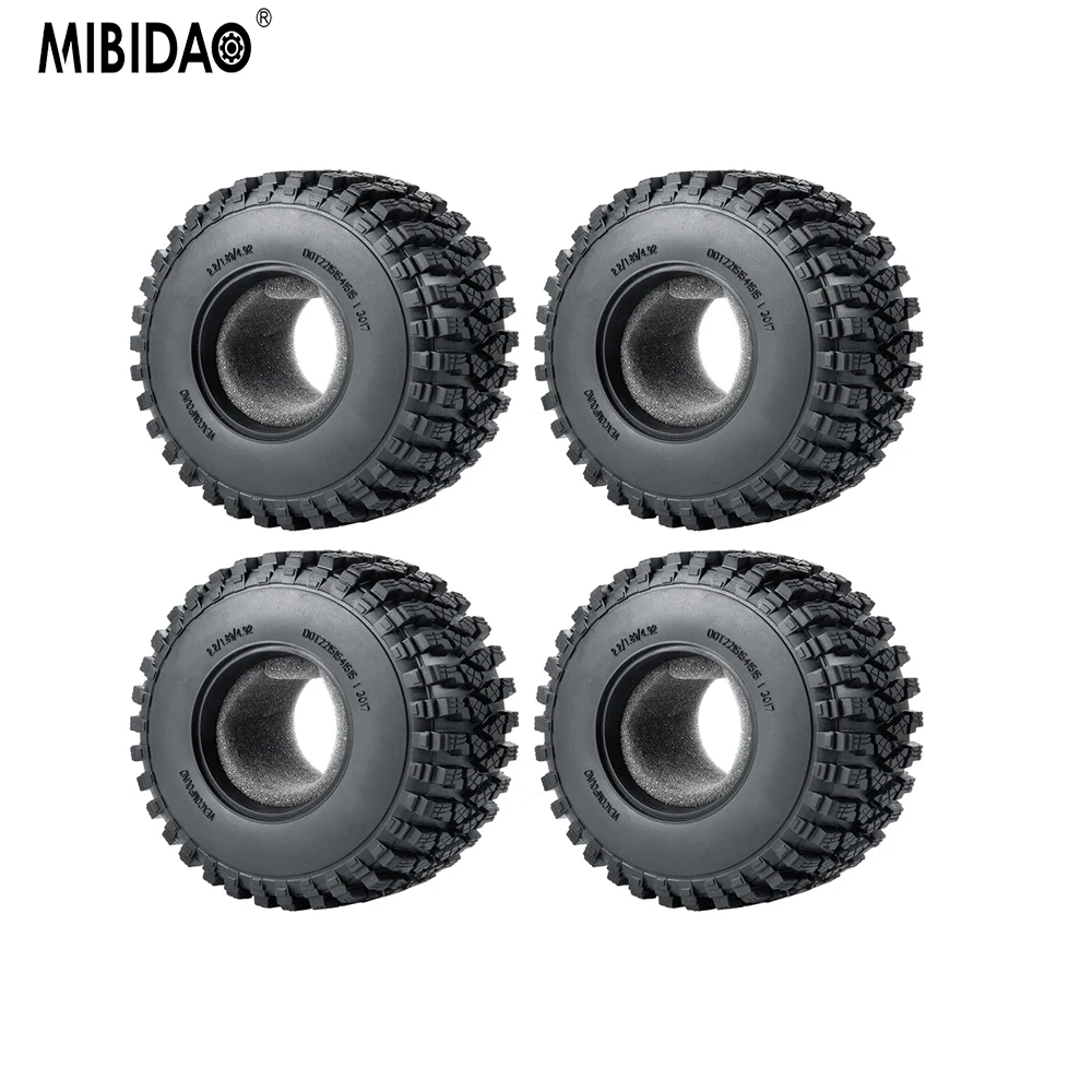 MIBIDAO 2.2inch Beadlock 125mm Wheel Tires Rubber Tyres For 1/10 RC Crawler Car Axial Wraith 90048 Truck Upgrade Parts
MIBIDAO 2.2inch Beadlock 125mm Wheel Tires Rubber Tyres For 1/10 RC Crawler Car Axial Wraith 90048 Truck Upgrade Parts