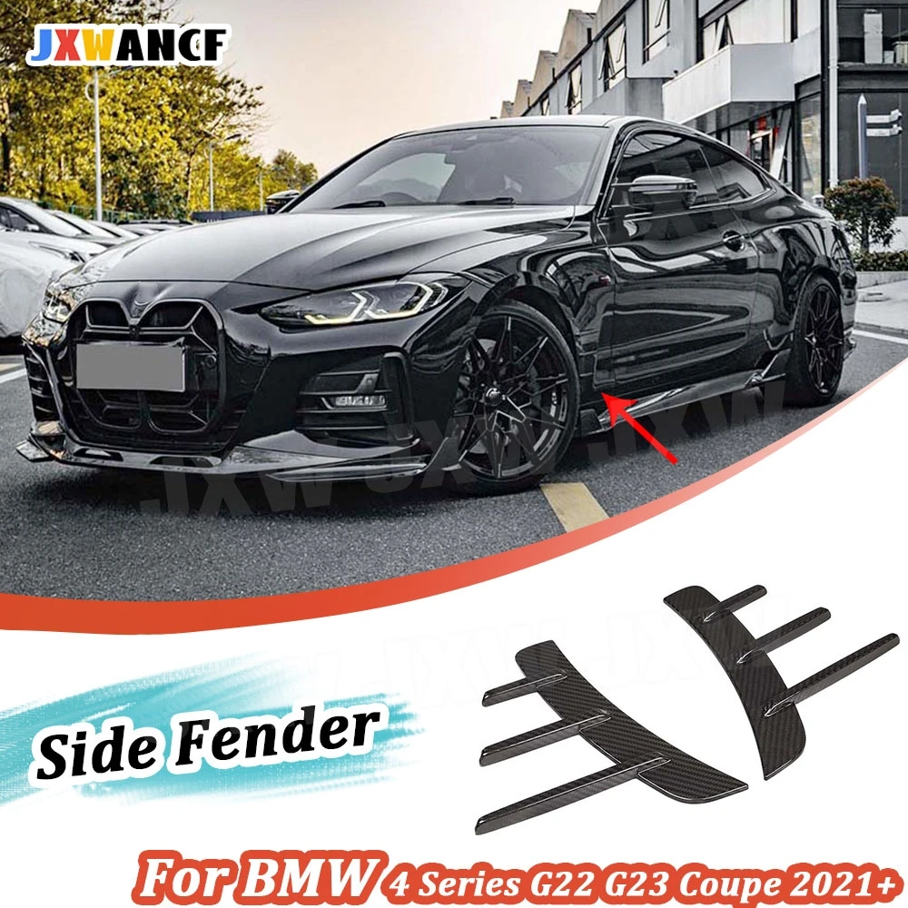 JXWANCF For BMW 4 Series G22 G23 Coupe 2021 +Front Bumpers Lip Air Vent Trim Spoiler Canards Splitters 2Pcs/set
JXWANCF For BMW 4 Series G22 G23 Coupe 2021 +Front Bumpers Lip Air Vent Trim Spoiler Canards Splitters 2Pcs/set