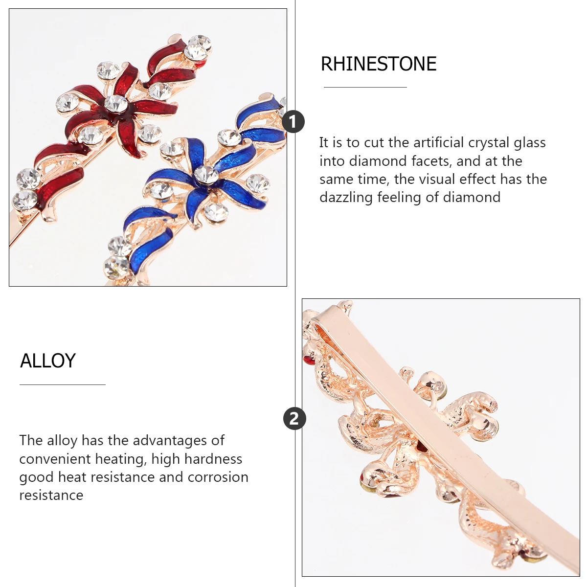 2 Pairs Hairpin Edge Clip Women Small Barrettes Branch Leaf Bobby Pins Accessories Durable Material Travel Outing Gift
2 Pairs Hairpin Edge Clip Women Small Barrettes Branch Leaf Bobby Pins Accessories Durable Material Travel Outing Gift