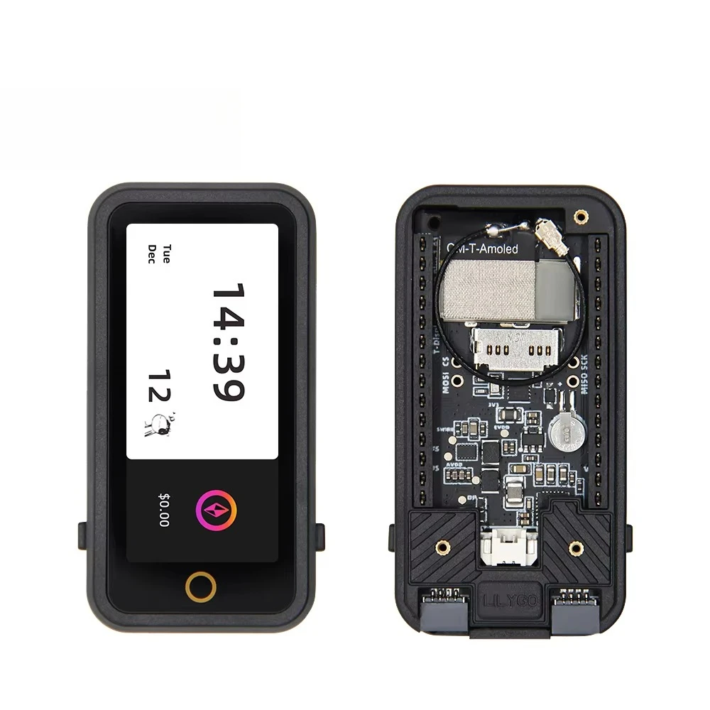 LILYGO T-Display S3 AMOLED Plus Макетная плата ESP32-S3 1,91-дюймовый AMOLED сенсорный дисплей PMU STEMMA QT/Qwic RTC SD-карта для комплектов
LILYGO T-Display S3 AMOLED Plus Макетная плата ESP32-S3 1,91-дюймовый AMOLED сенсорный дисплей PMU STEMMA QT/Qwic RTC SD-карта для комплектов