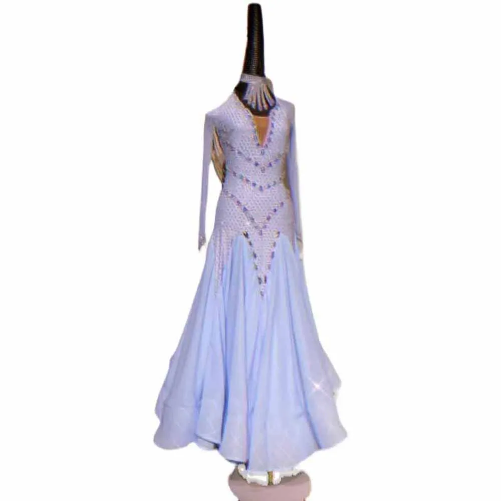 Ballroom Dance Competition Costume Modern Dance National Standard Social Dance Adult Full Drill Large Hemline
Ballroom Dance Competition Costume Modern Dance National Standard Social Dance Adult Full Drill Large Hemline