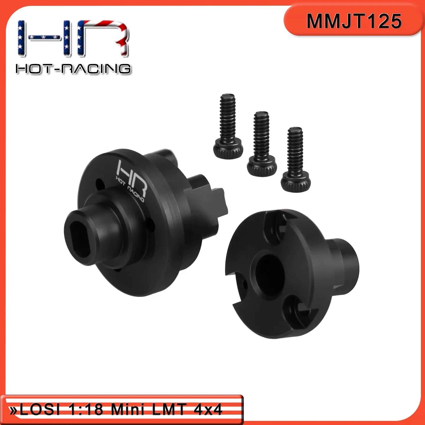 HR Losi 1:18 MiniLMT 4x4 Универсальная замена прямой оси из армированной стали для оригинального Los212044
HR Losi 1:18 MiniLMT 4x4 Универсальная замена прямой оси из армированной стали для оригинального Los212044