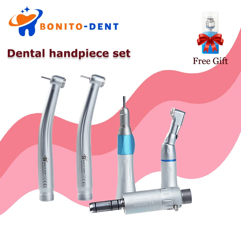 5Pcs Kit High Speed Dental Handpiece Air Turbine Motor Low Speed Set Wihtout LED Light Push Button Single Water Spray Set
5Pcs Kit High Speed Dental Handpiece Air Turbine Motor Low Speed Set Wihtout LED Light Push Button Single Water Spray Set