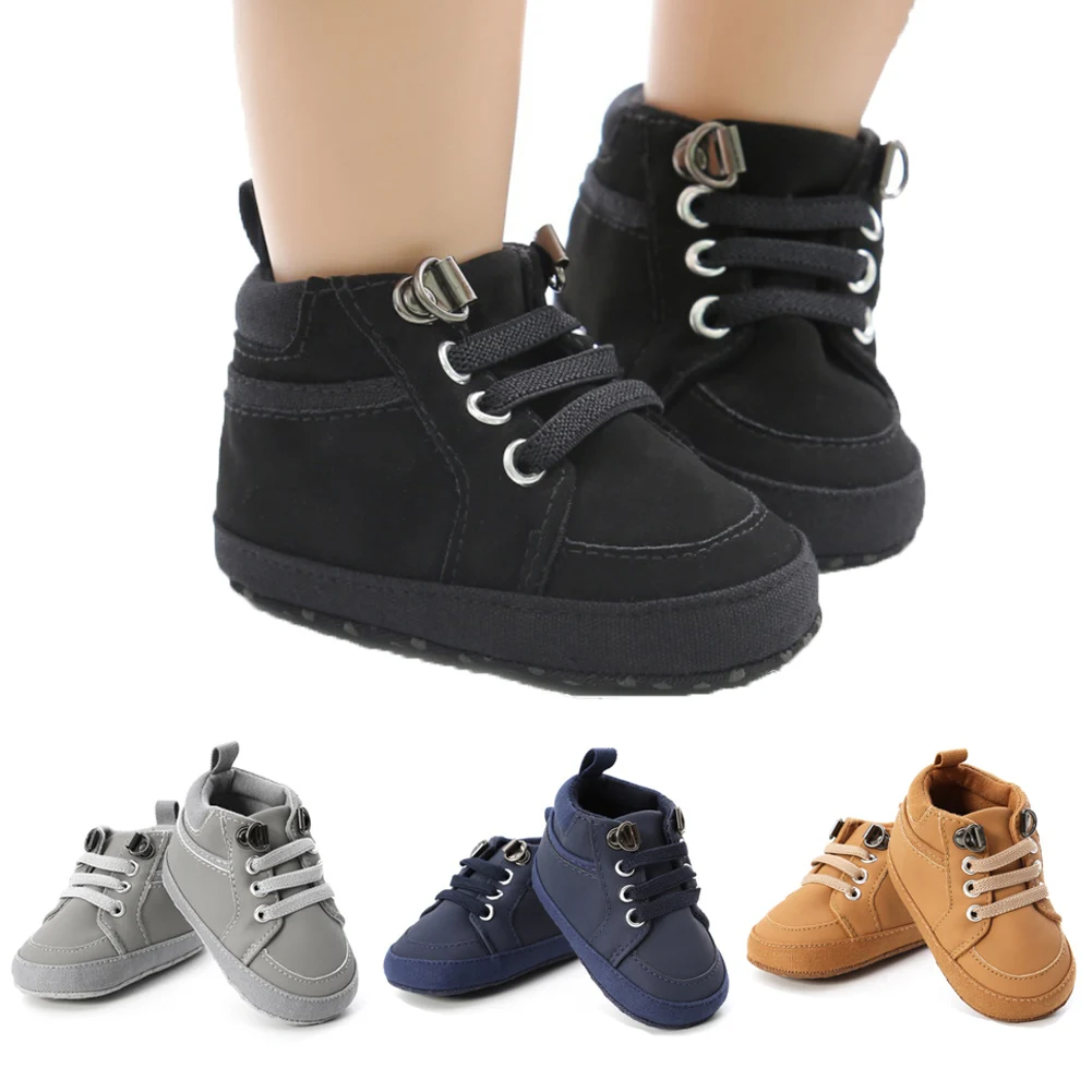 0-18M Baby Boys Shoes Newborn Infant Toddler Slip On Soft Anti-slip Sole PU Leather First Walkers Crawl Crib Moccasins Shoes
0-18M Baby Boys Shoes Newborn Infant Toddler Slip On Soft Anti-slip Sole PU Leather First Walkers Crawl Crib Moccasins Shoes
