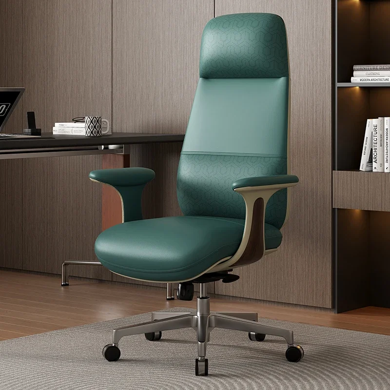 Leather Boss Office Chairs Ergonomic Leather Chairs Business President Chair Home Study Computer Chair Class
Leather Boss Office Chairs Ergonomic Leather Chairs Business President Chair Home Study Computer Chair Class