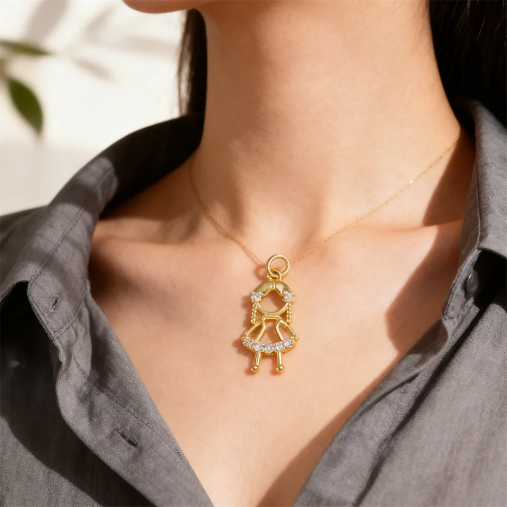 2 шт. подвески латунные кубические циркониевые куклы подвески для DIY ювелирные изделия ожерелье браслет модные игривые аксессуары для украшения подарка
2 шт. подвески латунные кубические циркониевые куклы подвески для DIY ювелирные изделия ожерелье браслет модные игривые аксессуары для украшения подарка