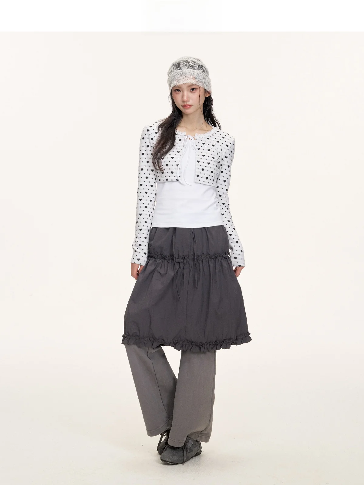 Женский вязаный кардиган YUPH в горошек с узлами, с длинными рукавами, в университетском стиле, универсальный, из смесового хлопка
Женский вязаный кардиган YUPH в горошек с узлами, с длинными рукавами, в университетском стиле, универсальный, из смесового хлопка