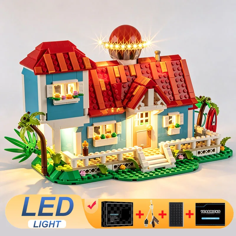 LED Light Kit For LEGO 43268 Lilos and Stitchs Beach House Lamp DIY Toy Gift (Not Include Building Blocks Bricks Kits Set Model)
LED Light Kit For LEGO 43268 Lilos and Stitchs Beach House Lamp DIY Toy Gift (Not Include Building Blocks Bricks Kits Set Model)