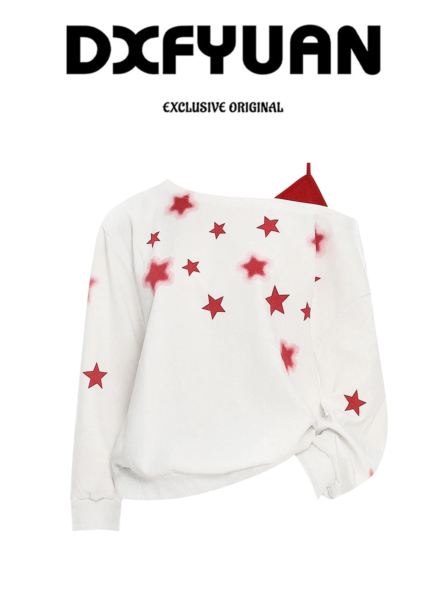 Women's Fake Two Pieces Patchwork T-shirt Harajuku Y2k Tee Top 90s Aesthetic Vintage Korean Long Sleeve T-shirts 2000s Clothes
Women's Fake Two Pieces Patchwork T-shirt Harajuku Y2k Tee Top 90s Aesthetic Vintage Korean Long Sleeve T-shirts 2000s Clothes