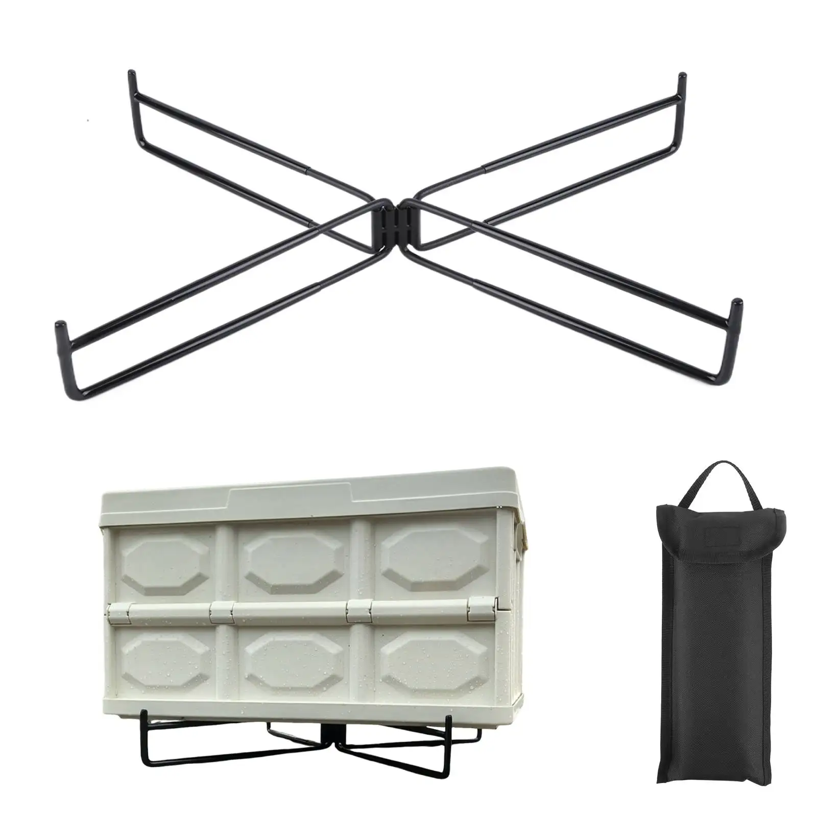 Multifunctional Camping Foldable Cooler Stand Folding Cooler Stand Frame for Fishing Outdoor Picnic
Multifunctional Camping Foldable Cooler Stand Folding Cooler Stand Frame for Fishing Outdoor Picnic